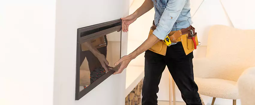 Metal Fireplace Installation in Middleton, Wisconsin