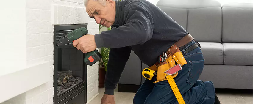 New Indoor Fireplace Installation in Middleton, Wisconsin