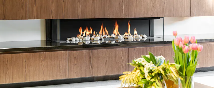 Double-height Fireplace Design Refurbishment in Middleton, Wisconsin